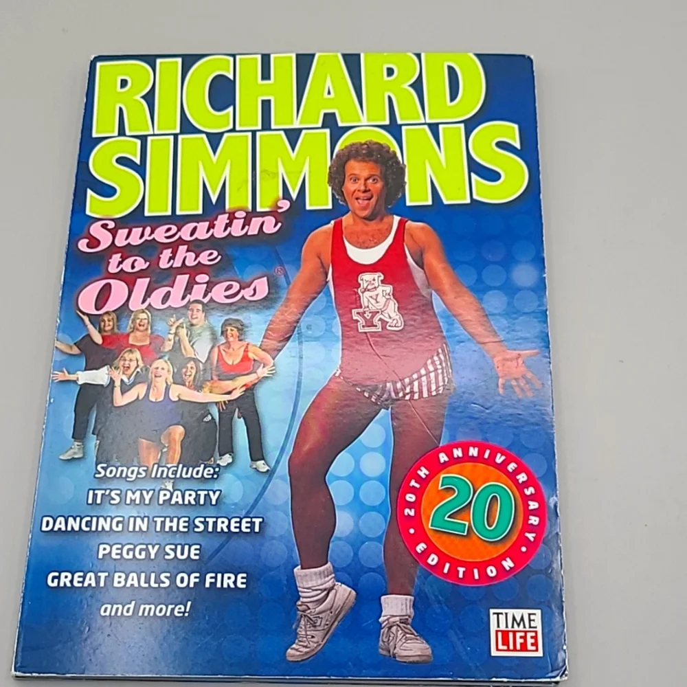 Richard Simmons Sweatin to the Oldies AND a Farewell to Fat Cookbook